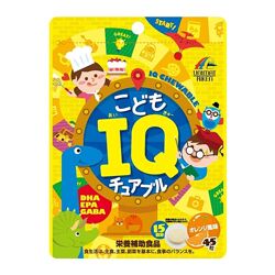 Unimat Riken Дитячі вітаміни для мозкової діяльності Kids IQ 45 шт на 15 дн