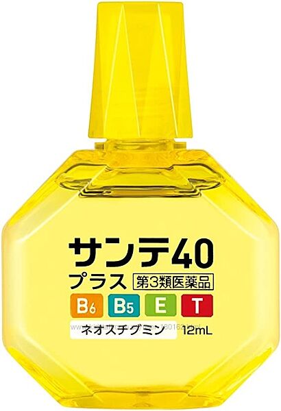 Японські краплі проти вікових змін для очей Sante 40 Plus santen капли