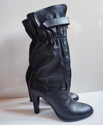 кожаные сапоги деми Nursace / 37р