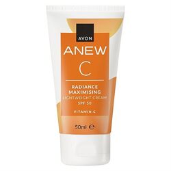 Увлажняющий крем для лица Максимальное сияние SPF 50 Avon Anew 50 мл