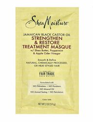 SheaMoisture, ямайское черное касторовое масло, маска для укрепления и восс