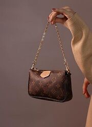Жіноча сумочка Louis Vuitton Large Pochette&92оригинал