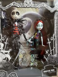 Monster High Skullector The Nightmare Before Christmas Jack Sally NRFB