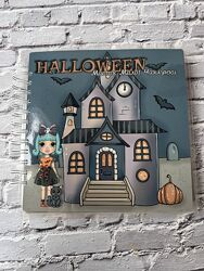 Книга на липучках Halloween формат 21х21