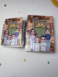 Книга на липучках Наш осінній дім формат А4 і А5