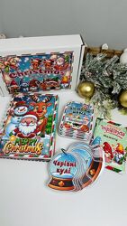 Christmas Box - набір різдвяних ігор на липучках