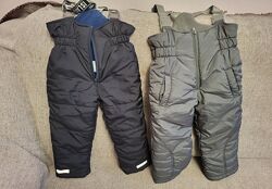 Напівкомбінезон зимовий для хлопчика та дівчинки 92 розмір