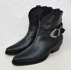 Ковбойські шкіряні черевики ba&sh 38 р Оригінал 