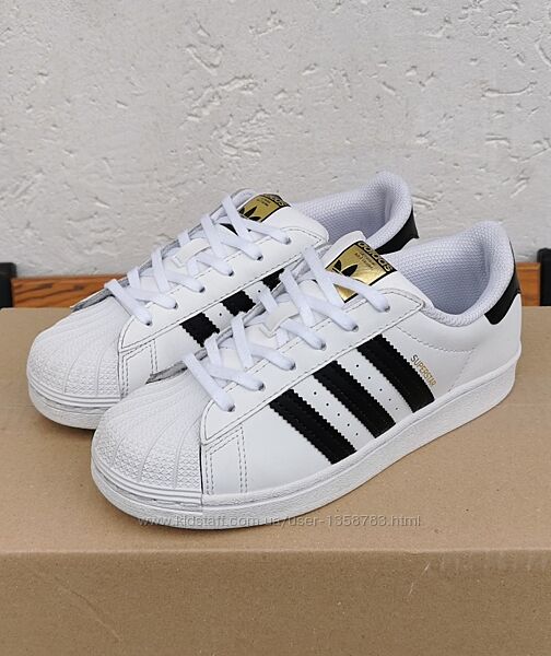 Шкіряні кросівки adidas Superstar 35 р. Оригінал