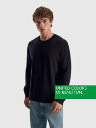 Теплий вовняний светр United Colors of Benetton, размер S-M.
