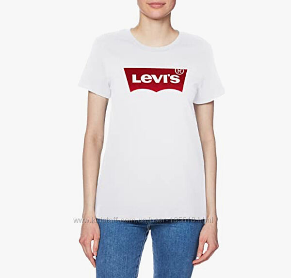 Білі базові футболки Levis оригінал