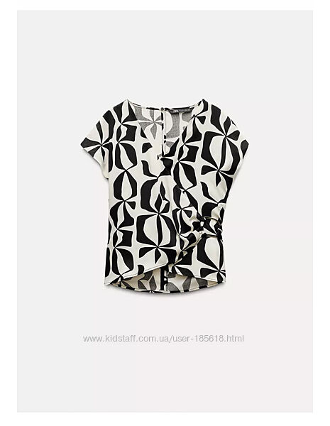 Атласний топ блуза Zara