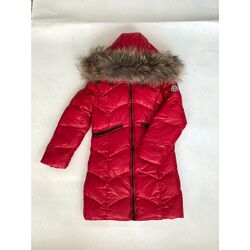Пуховик пальто куртка детская для девочки  Moncler Монклер зима 