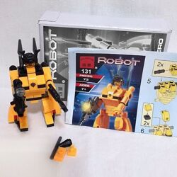 Конструктор б/в ENLIGHTEN BRICK Робот Transforming Robot Flame Hero - 131