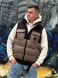 Жилетка, жилет, мужская, теплая, р. 46,48,50,52,54