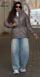 Куртка, карточка, женская, демисезонная, размер 44,46,48,50,52, 3 цвета