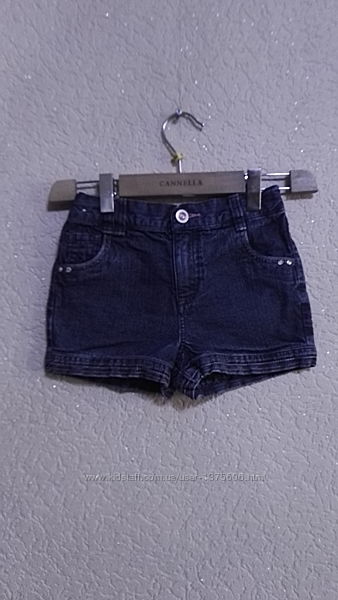 Шорты джинсовые летние 100 хлопок для девочки 4-5лет, рост 110см от m&co 