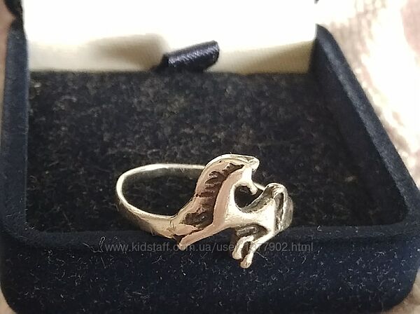 Кольцо серебро
