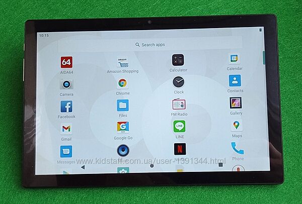 Планшет 10,1 дюйма 4/64Gb  64Gb micro sd 