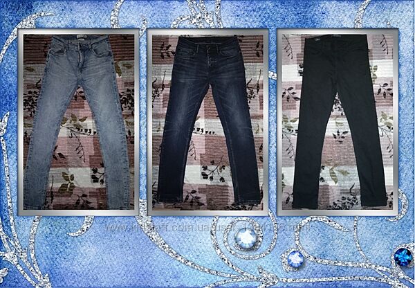 Джинсы для подростка демисезонные, размер S-M 44-46