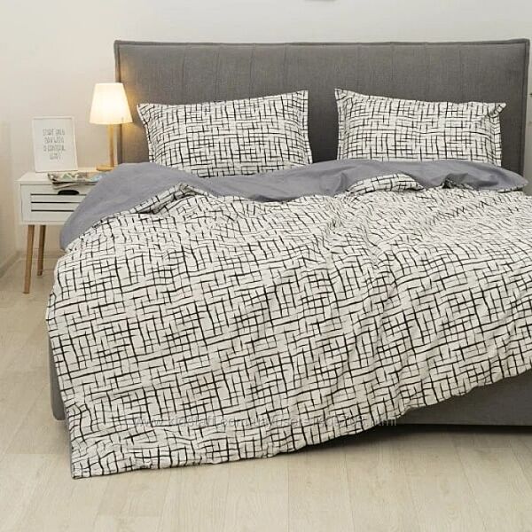 Напівкомплект постільної білизни Viluta Євро Сатин Luxe підковдра2 наволки