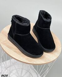 Розпродаж 36р Низькі уггі ITTS натуральна замша код 8063