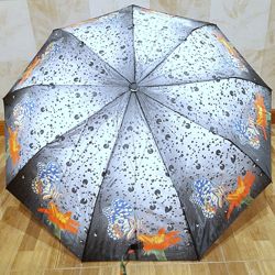 Парасолька напівавтомат сатин Eso Fecske легка