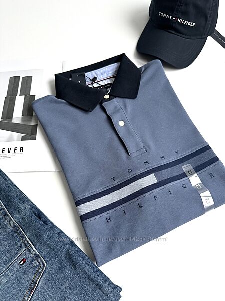 Поло чоловіче Tommy Hilfiger  Поточна колекція / преміум лінійка 