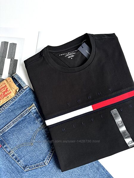 Футболка чоловіча Tommy Hilfiger  Поточна колекція 