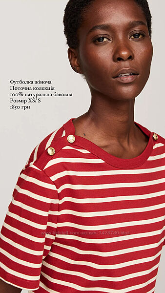 Футболка жіноча Tommy Hilfiger  Оригінал  Поточна колекція 