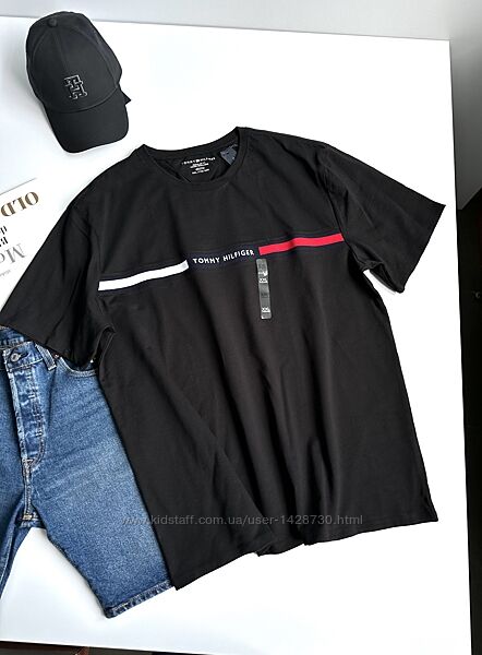 Футболка чоловіча Tommy Hilfiger  Оригінал  Поточна колекція 
