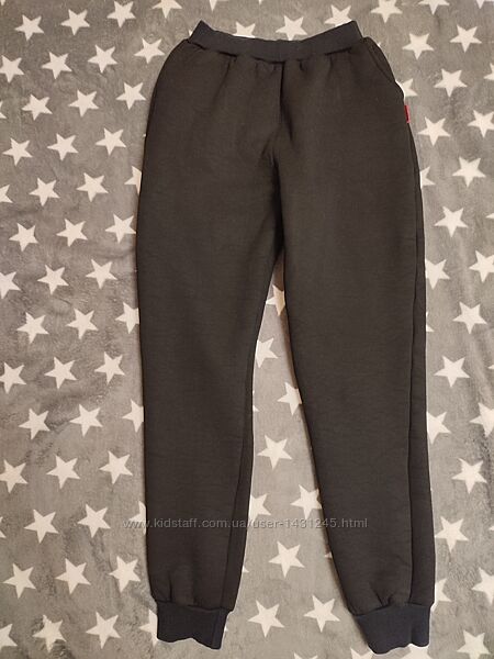 Жіночі спортивні утеплені штани на хутрі