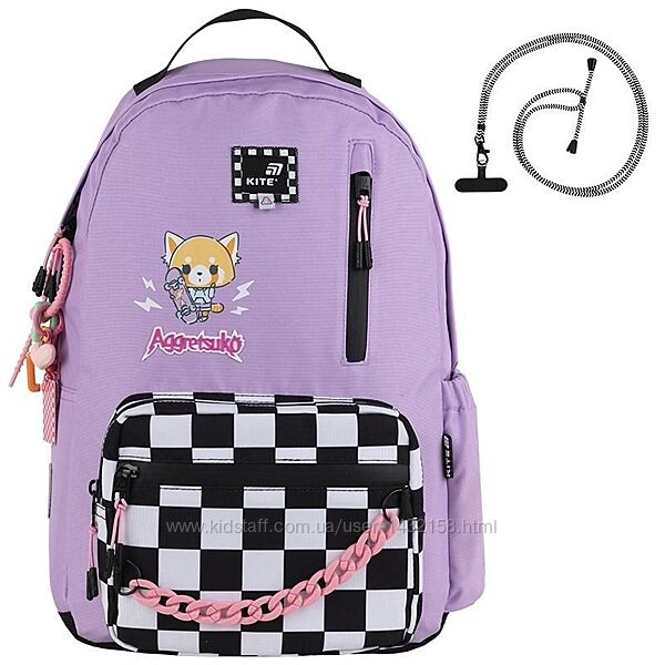 Рюкзак Kite Education teens AR25-949M Aggretsuko