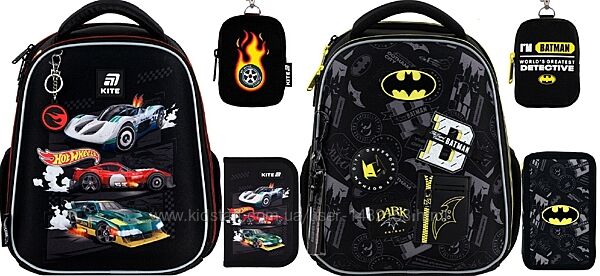 Рюкзак Kite Education каркасний K25-555S пенал пляшка