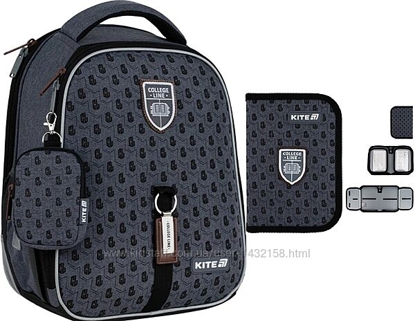 Рюкзак Kite Education каркасний K25-555S пенал