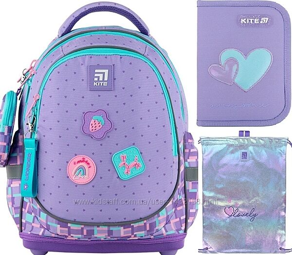 Рюкзак Kite Education шкільний K25-724S набір