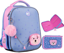 Рюкзак пенал YES H-100 шкільний каркасний Cute Bear Teddy 
