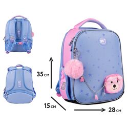 Рюкзак YES H-100 шкільний каркасний Cute Bear Teddy 