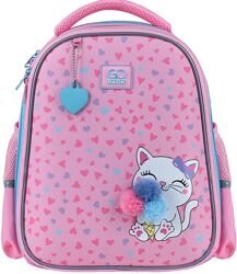 Рюкзак GoPack Education напівкаркасний GO25-165S-2 Fluffy Kitten
