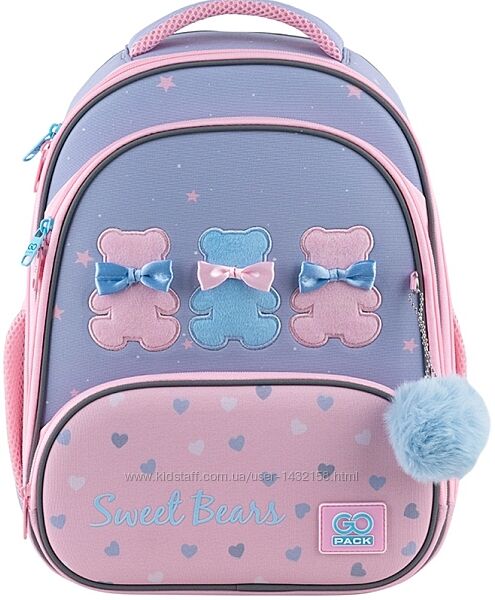 Рюкзак GoPack Education каркасний Lovely Bears GO25-597M-2