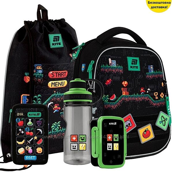 Рюкзак Kite Education каркасний K25-555S комплект