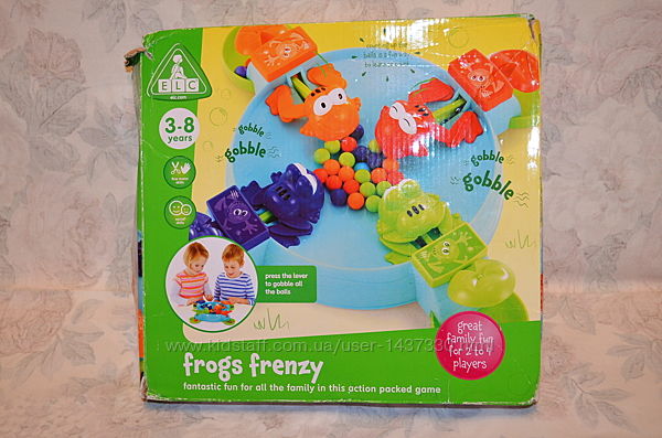 Frog frenzy, настольная игра от ELC