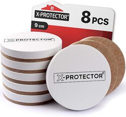 Повзунки X-PROTECTOR для меблів, 8 шт. або 16 шт.