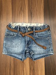 Джинсові шортики H&M на 3/4 роки
