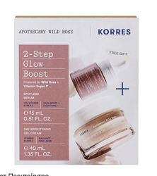 Korres Wild Rose Набор увлажняющий дневной крем и сыворотка для лица