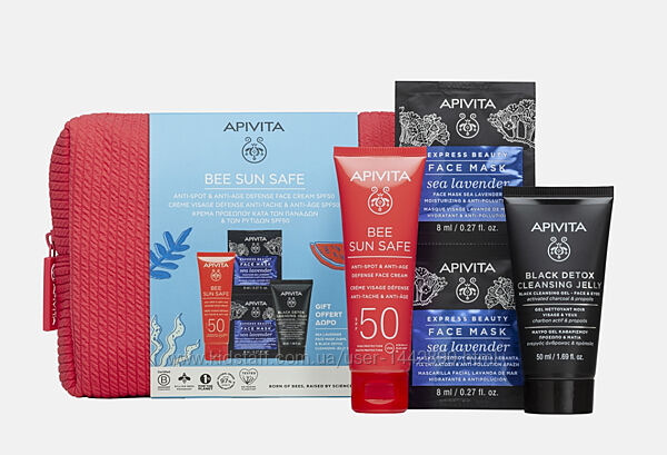 Набор для лица Apivita anti-spot spf 50 от пигментных пятен