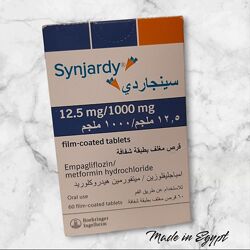 Synjardy 12.5 mg/1000 mg