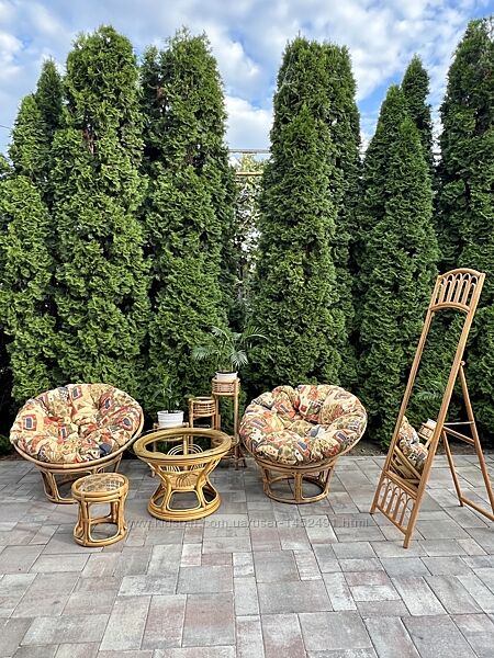 Комплект меблів з ротангу