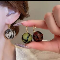 Шикарные винтажные серьги, два цвета