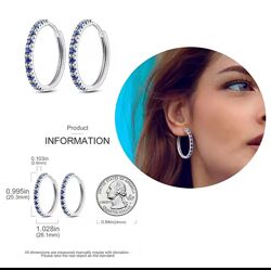 Нарядные серьги - кольца